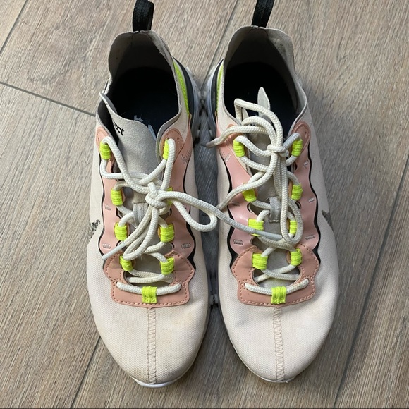 NIKE light soft pink React Element 55 PRM running shoes 8 - Picture 3 of 16